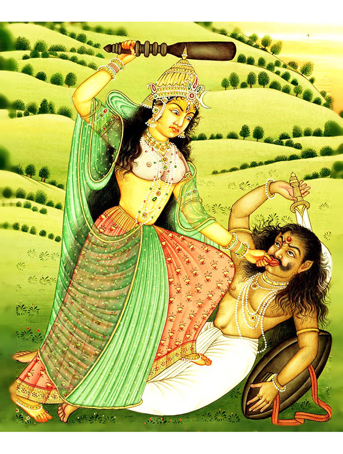 देवी बगलामुखी देवी बगलामुखी