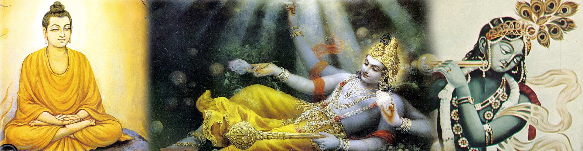 भगवान विष्णु के बुद्ध तथा कृष्ण अवतार